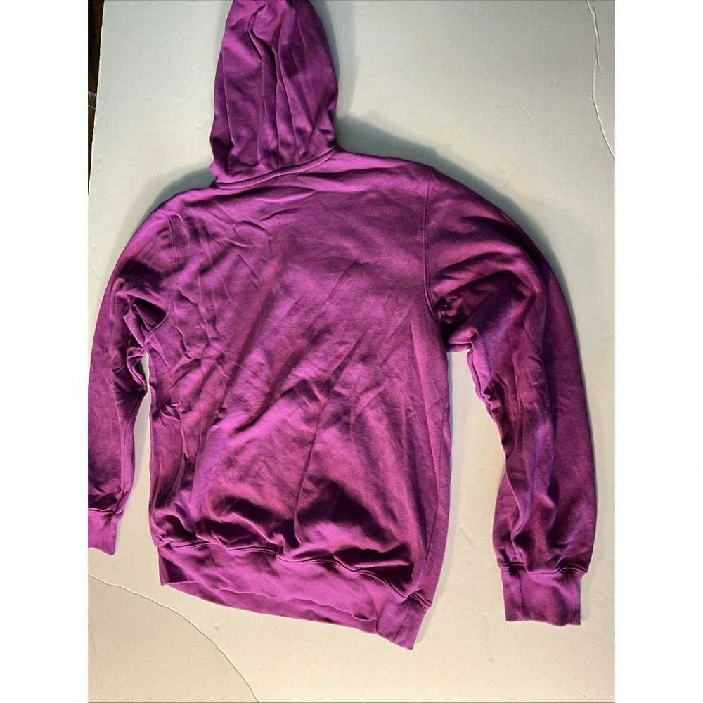 The North Face Men's Purple Hoodie Size Medium